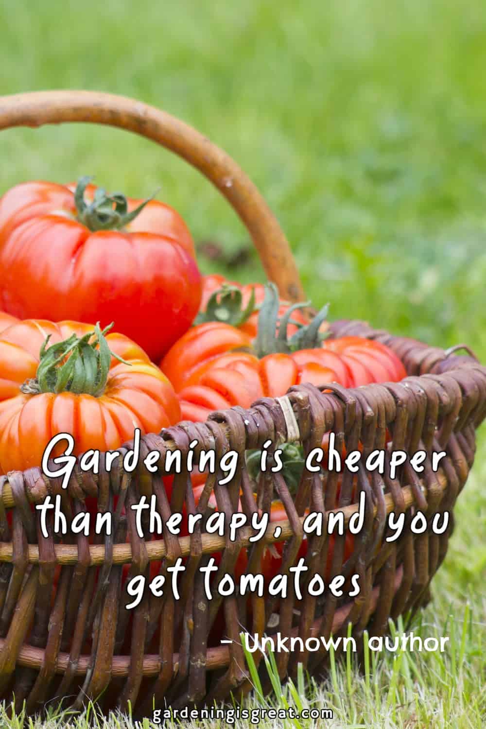 gardening cheaper than therapy