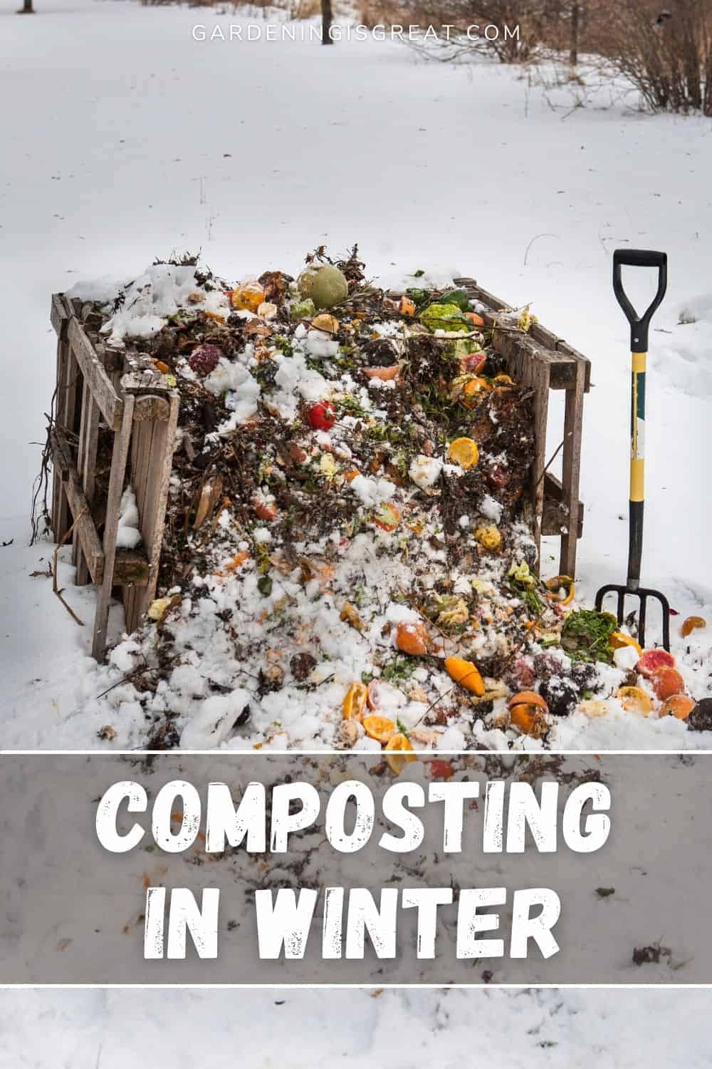 compost in winter
