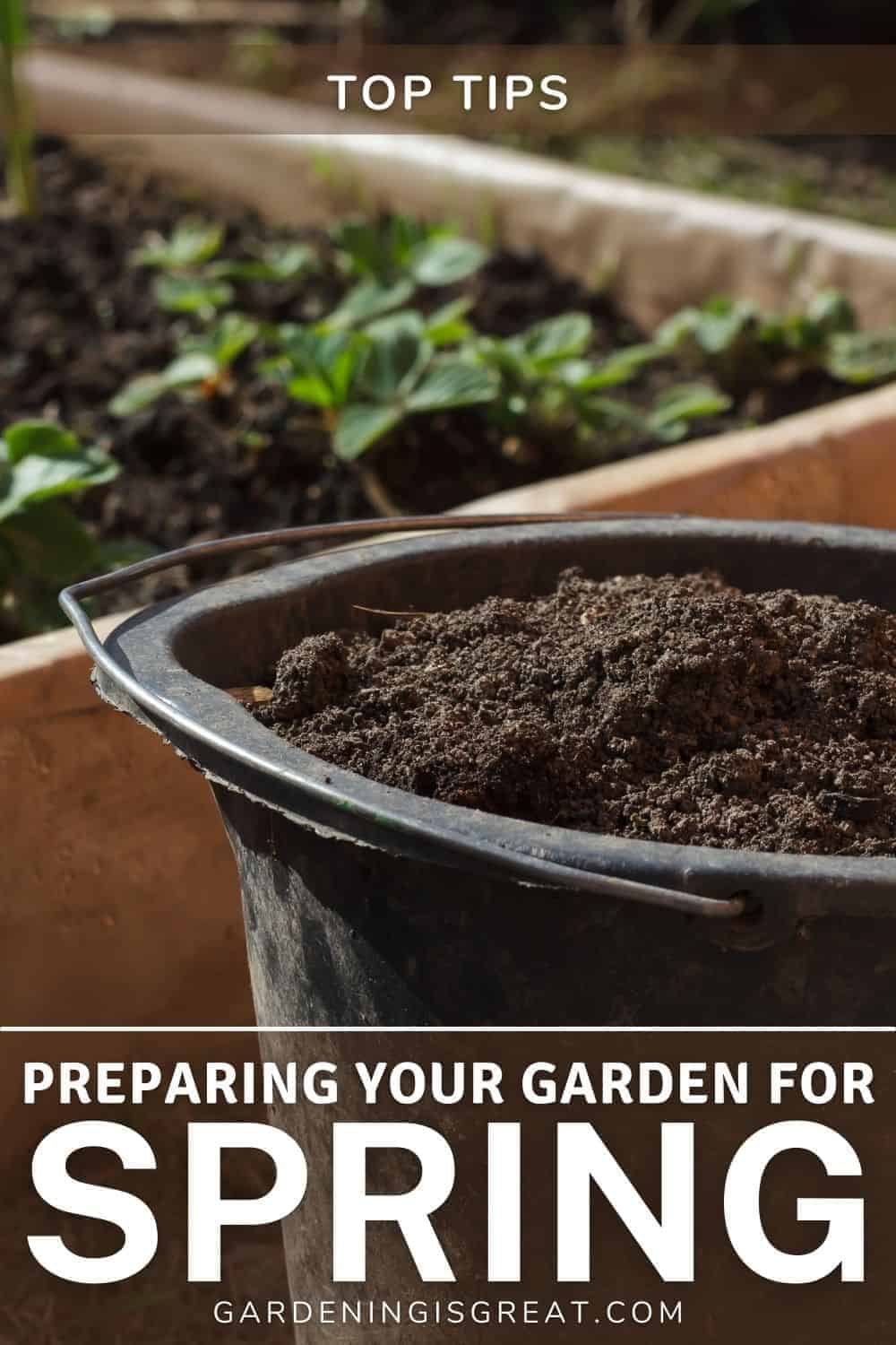 prepare spring gardening