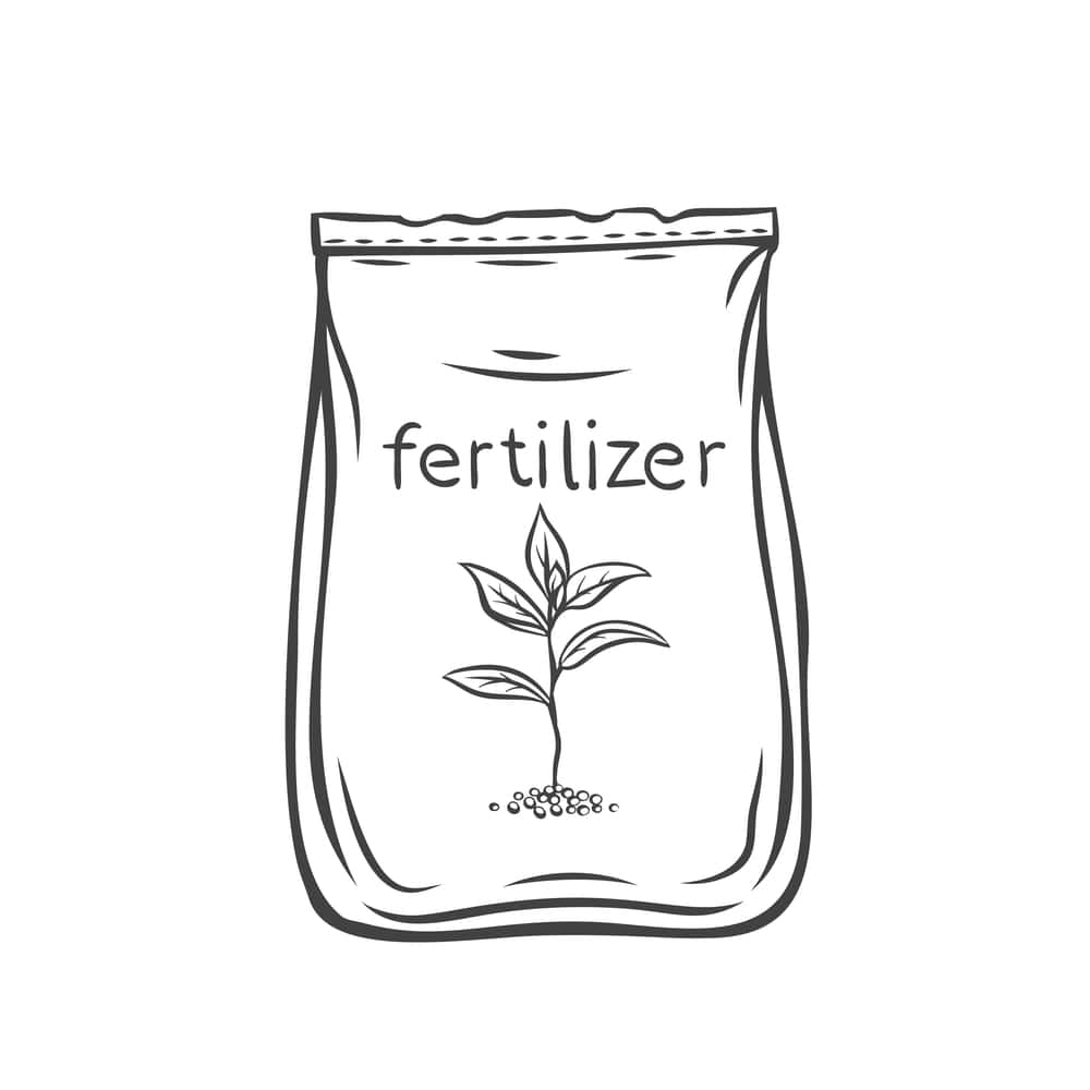 Fertilizer outline icon